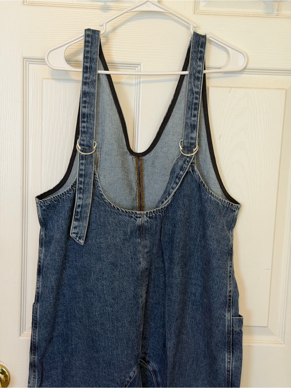 We The Free Free People High Roller Denim Jumpsuit - Picture 6 of 8
